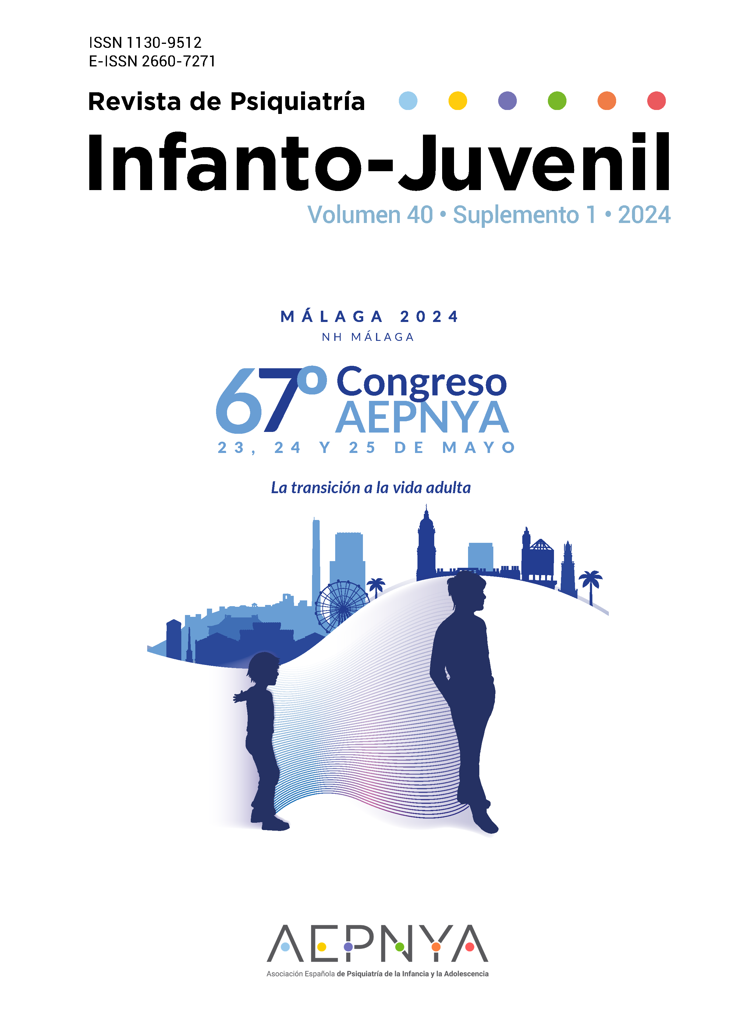 					Ver Vol. 41 Núm. Supl. 1 (2024): 67 Congreso Nacional de la Asociación Española de Psiquiatría de la Infancia y la Adolescencia (AEPNYA)
				